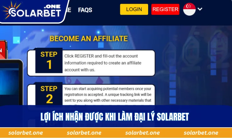 Lợi ích nhận được khi làm đại lý SOLARBET
