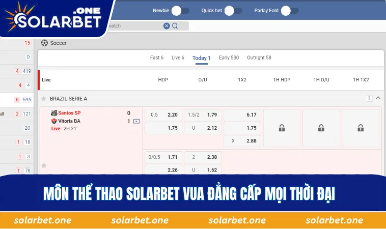 Môn thể thao SOLARBET vua đẳng cấp mọi thời đại
