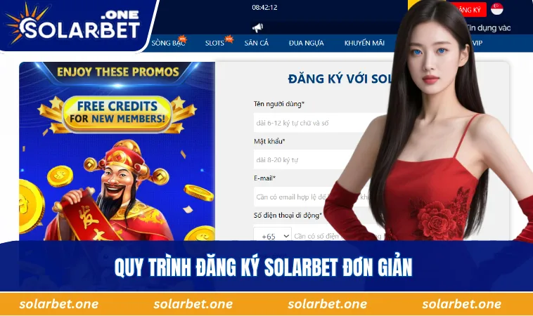Quy trình đăng ký SOLARBET đơn giản