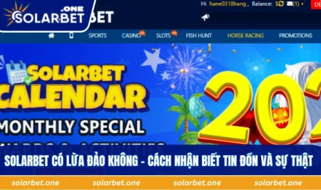 SOLARBET có lừa đảo không